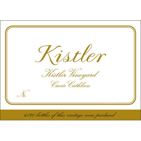 Rượu vang trằng Kistler Vineyards Cuvee Cathleen Chardonnay 2013