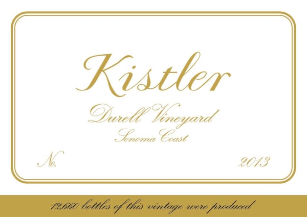 Rượu vang trằng Kistler Vineyards Durell Chardonnay 2013