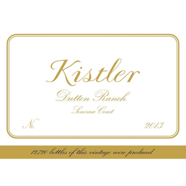 Rượu vang trằng Kistler Vineyards Dutton Ranch Chardonnay 2013