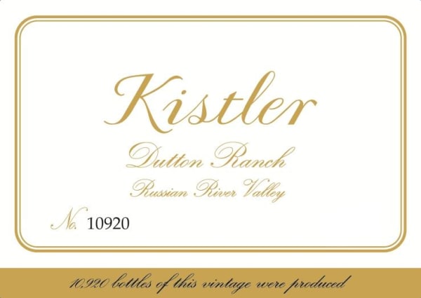 Rượu vang trằng Kistler Vineyards Dutton Ranch Chardonnay 2016