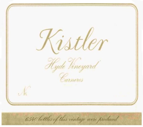 Rượu vang trằng Kistler Vineyards Hyde Vineyard Chardonnay 2012