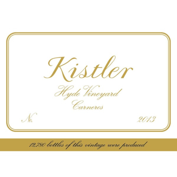 Rượu vang trằng Kistler Vineyards Hyde Vineyard Chardonnay 2013
