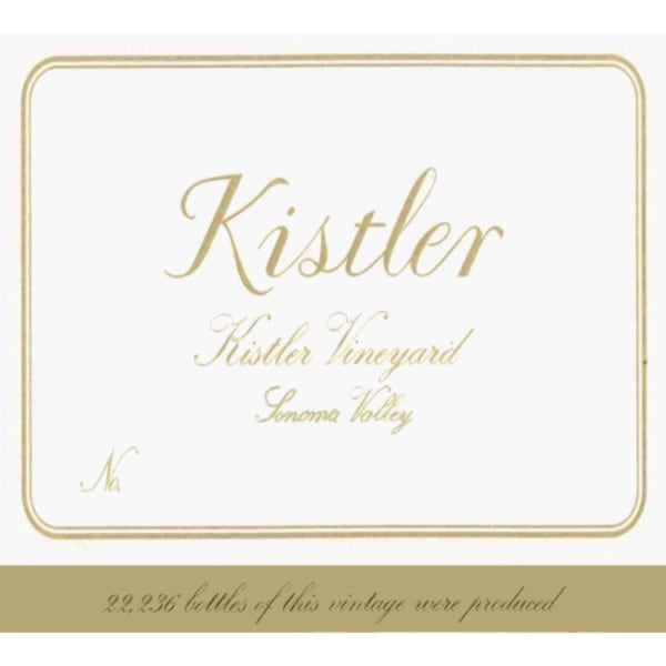 Rượu vang trằng Kistler Vineyards Kistler Vineyard Chardonnay 2009