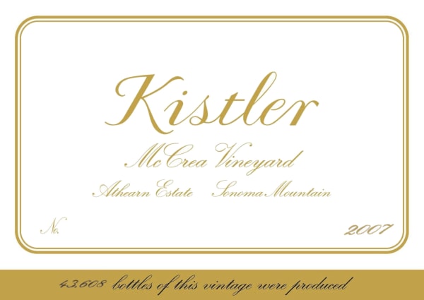 Rượu vang trằng Kistler Vineyards Mc Crea Chardonnay 2007