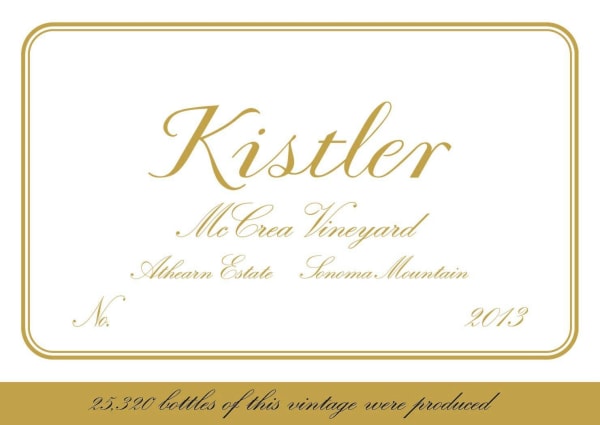 Rượu vang trằng Kistler Vineyards Mc Crea Chardonnay 2013