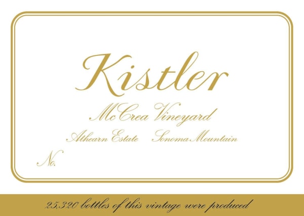 Rượu vang trằng Kistler Vineyards McCrea Chardonnay 2018