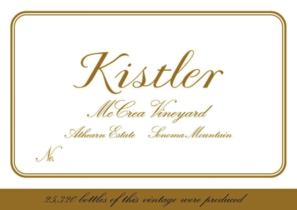Rượu vang trằng Kistler Vineyards McCrea Chardonnay 2019