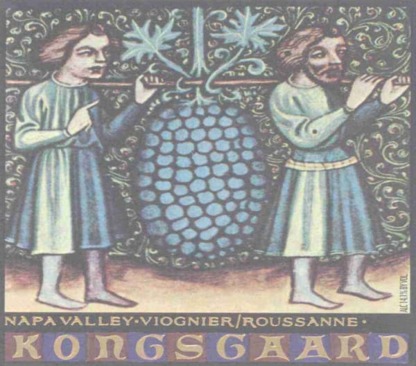 Rượu vang trằng Kongsgaard Viognier-Roussanne 2008
