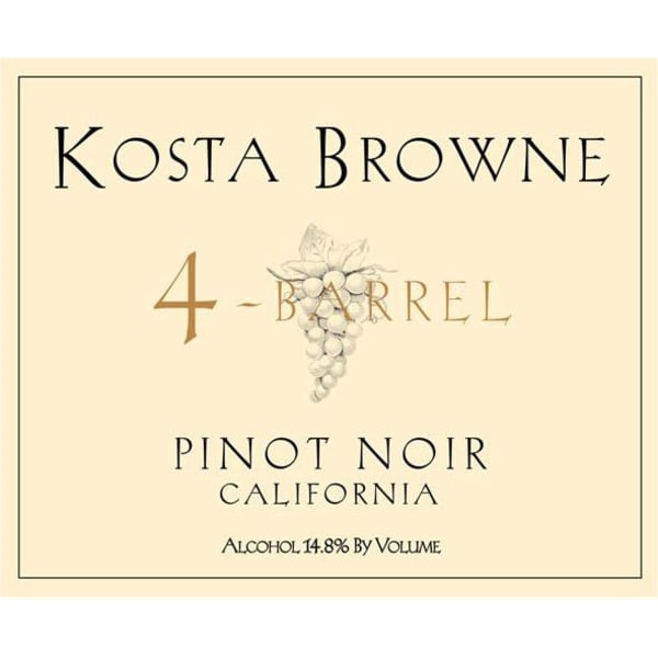 Rượu vang đỏ Kosta Browne 4 Barrel Pinot Noir 2006