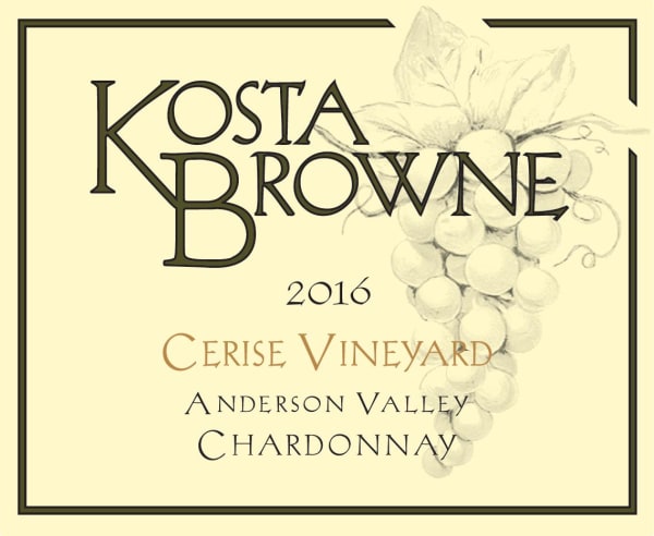 Rượu vang trằng Kosta Browne Cerise Vineyard Chardonnay 2016