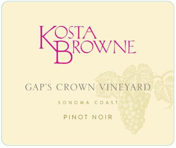 Rượu vang đỏ Kosta Browne Gap's Crown Vineyard Pinot Noir (chai Magnum 1,5 lít) 2019