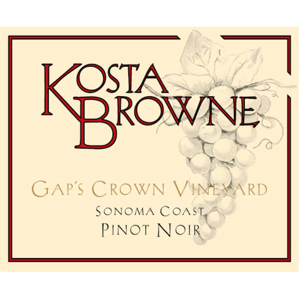 Rượu vang đỏ Kosta Browne Gap's Crown Vineyard Pinot Noir(chai Magnum 1,5 lít) 2014