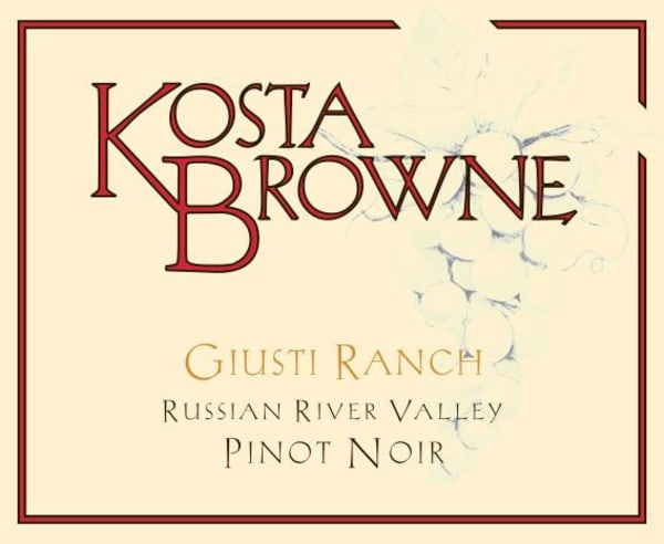 Rượu vang đỏ Kosta Browne Giusti Pinot Noir(chai Magnum 1,5 lít) 2016