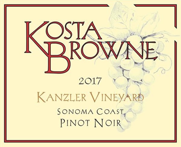 Rượu vang đỏ Kosta Browne Kanzler Vineyard Pinot Noir (chai Magnum 1,5 lít) 2017