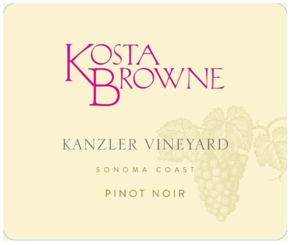 Rượu vang đỏ Kosta Browne Kanzler Vineyard Pinot Noir (chai Magnum 1,5 lít) 2019