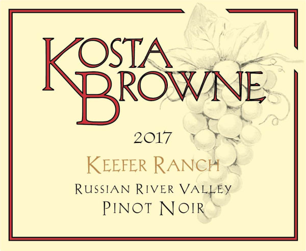 Rượu vang đỏ Kosta Browne Keefer Ranch Vineyard Pinot Noir (chai Magnum 1,5 lít) 2017