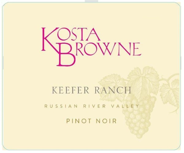 Rượu vang đỏ Kosta Browne Keefer Ranch Vineyard Pinot Noir (chai Magnum 1,5 lít) 2019