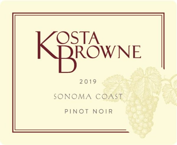 Rượu vang đỏ Kosta Browne Sonoma Coast Pinot Noir (chai Magnum 1,5 lít) 2019
