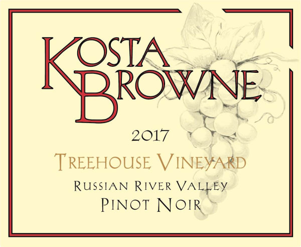 Rượu vang đỏ Kosta Browne Treehouse Vineyard Pinot Noir 2017