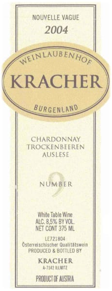Rượu vang trằng Kracher Trockenbeerenauslese Kollektion Chardonnay 2004