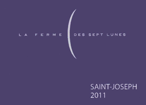Rượu vang đỏ La Ferme des Sept Lunes Saint-Joseph 2011