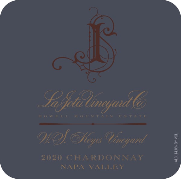 Rượu vang trằng La Jota W.S. Keyes Chardonnay 2020