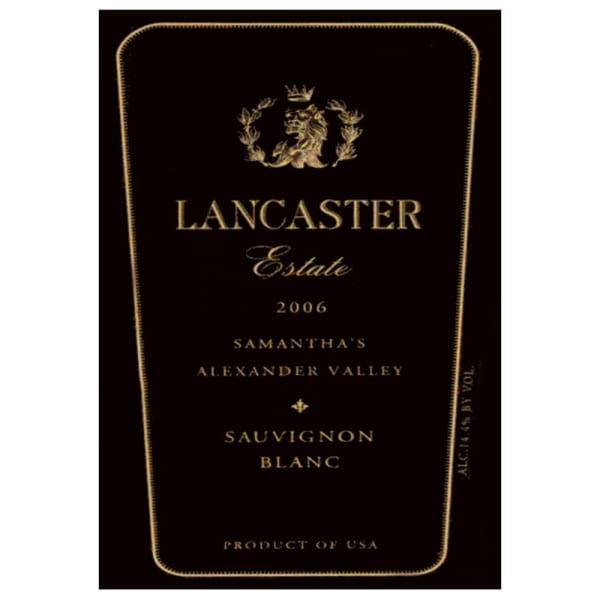 Rượu vang trằng Lancaster Samantha's Sauvignon Blanc 2006