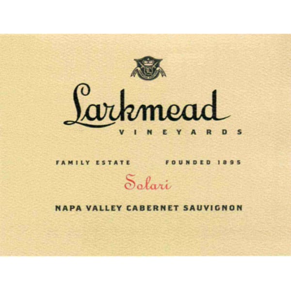 Rượu vang đỏ Larkmead Solari Cabernet Sauvignon 2007
