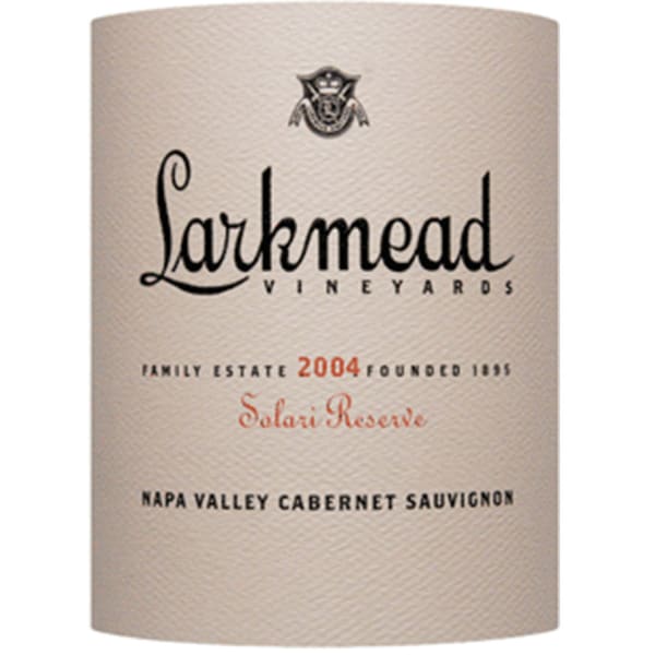 Rượu vang đỏ Larkmead Solari Reserve Cabernet Sauvignon 2004