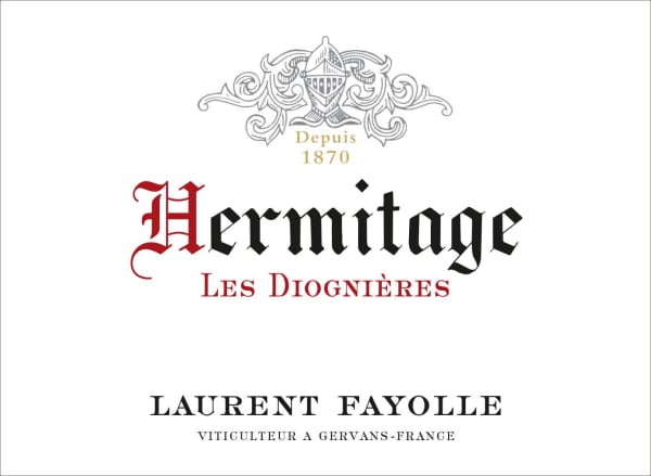 Rượu vang trằng Laurent Fayolle Hermitage Les Diognieres Blanc 2020
