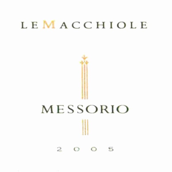 Rượu vang đỏ Le Macchiole Messorio 2005