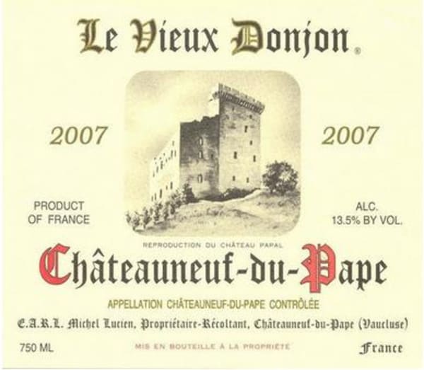 Rượu vang đỏ Le Vieux Donjon Chateauneuf-du-Pape (chai Magnum 1,5 lít) 2007