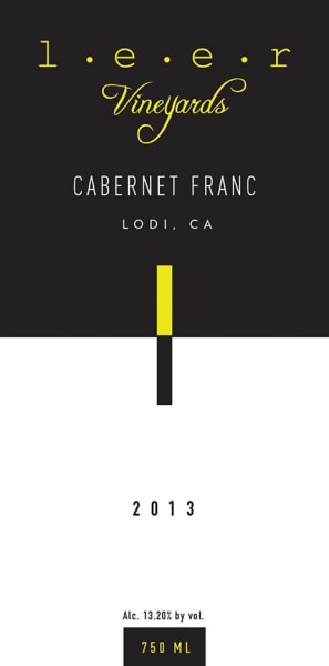 Rượu vang đỏ Leer Vineyards Cabernet Franc 2013