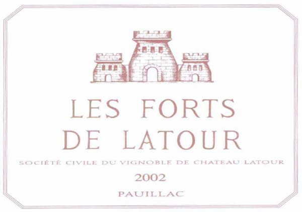 Rượu vang đỏ Les Forts de Latour 2002