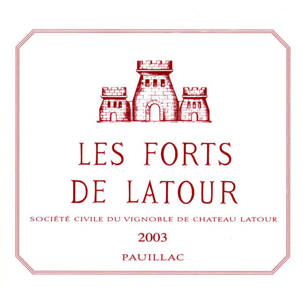 Rượu vang đỏ Les Forts de Latour 2003