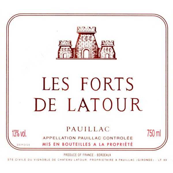 Rượu vang đỏ Les Forts de Latour 2009