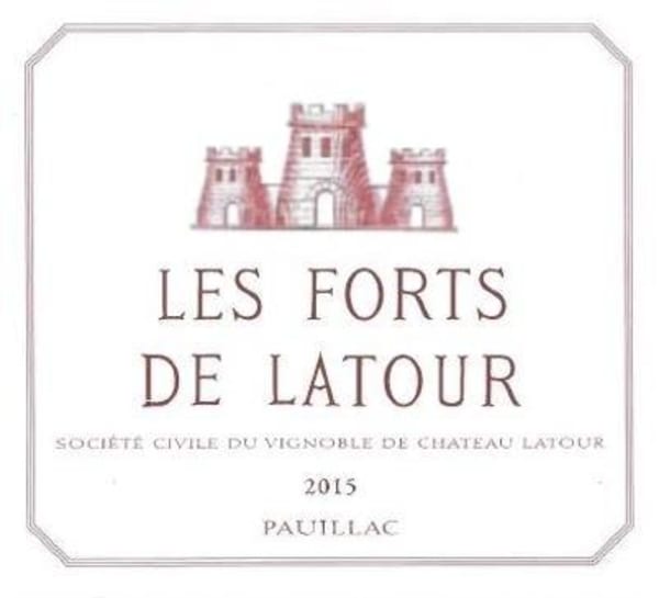 Rượu vang đỏ Les Forts de Latour 2015