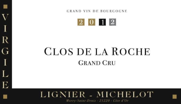 Rượu vang đỏ Lignier-Michelot Clos de la Roche Virgile Grand Cru 2012