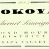 Rượu vang đỏ Lokoya Diamond Mountain District Cabernet Sauvignon 2003