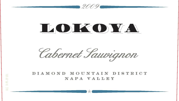 Rượu vang đỏ Lokoya Diamond Mountain District Cabernet Sauvignon 2009