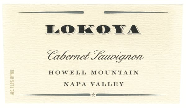 Rượu vang đỏ Lokoya Howell Mountain Cabernet Sauvignon 2000