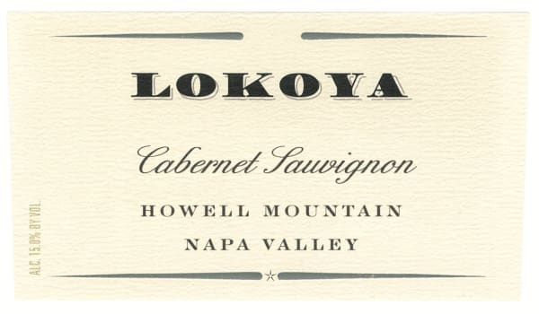 Rượu vang đỏ Lokoya Howell Mountain Cabernet Sauvignon 2001