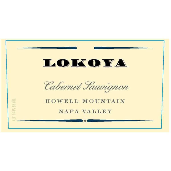 Rượu vang đỏ Lokoya Howell Mountain Cabernet Sauvignon 2014