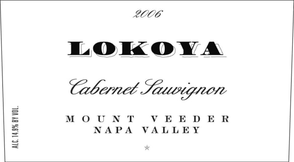 Rượu vang đỏ Lokoya Mount Veeder Cabernet Sauvignon 2006