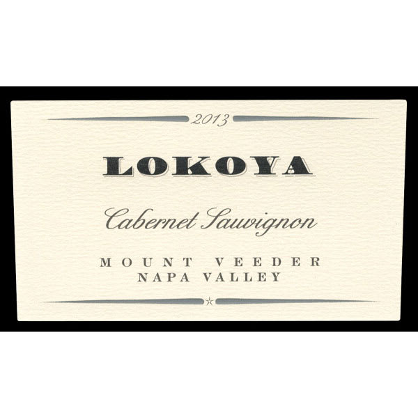 Rượu vang đỏ Lokoya Mt. Veeder Cabernet Sauvignon 2013