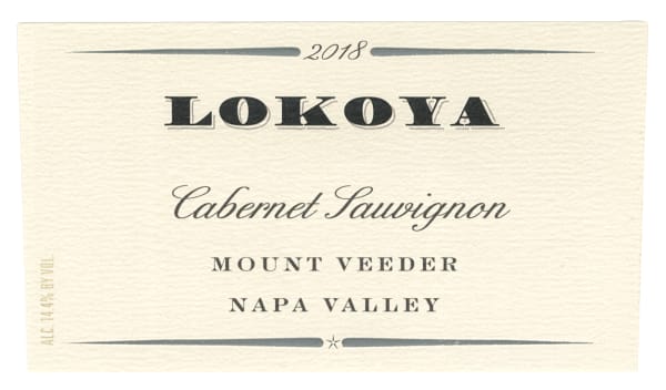 Rượu vang đỏ Lokoya Mt. Veeder Cabernet Sauvignon 2018