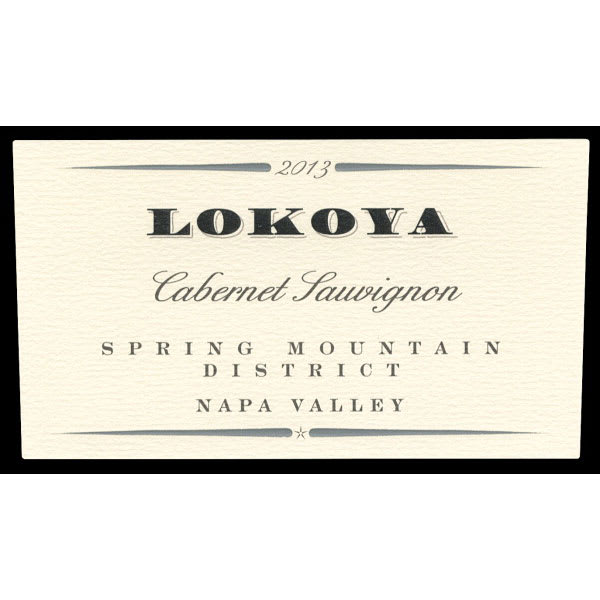 Rượu vang đỏ Lokoya Spring Mountain Cabernet Sauvignon 2013