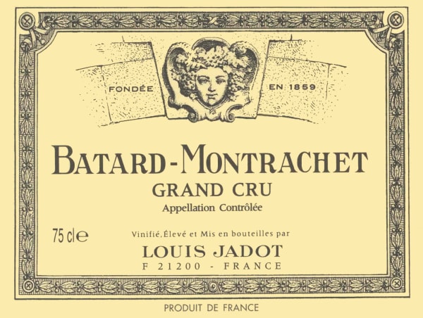 Rượu vang trằng Louis Jadot Batard-Montrachet Grand Cru 2009