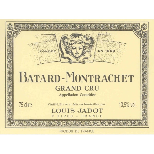 Rượu vang trằng Louis Jadot Batard-Montrachet Grand Cru 2013