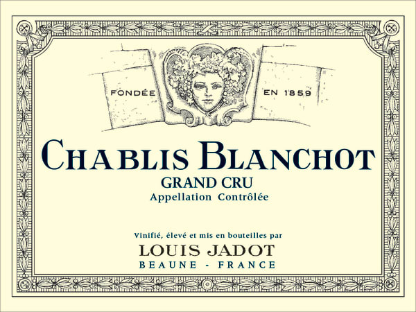 Rượu vang trằng Louis Jadot Chablis Blanchot Grand Cru 2016